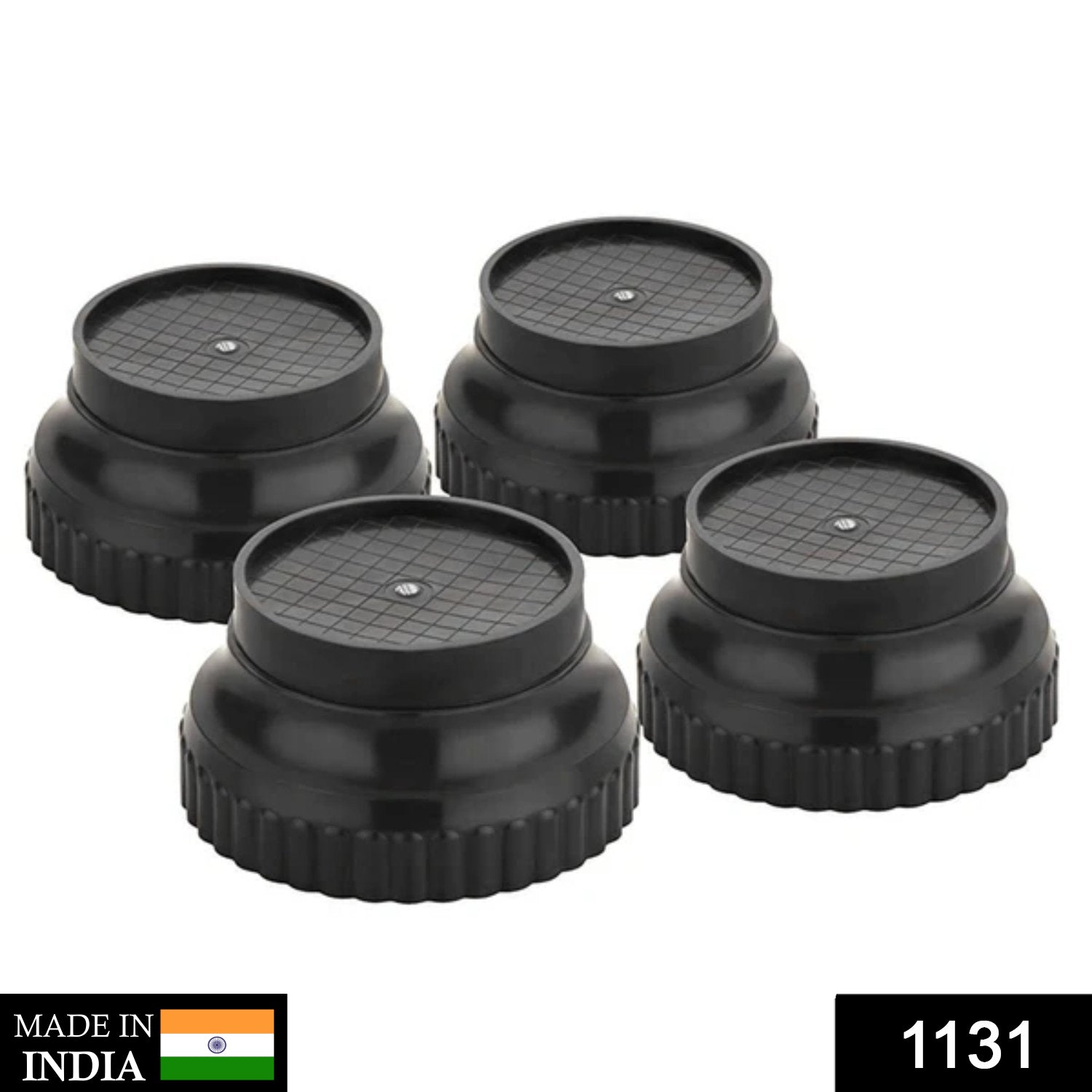 Set of four plastic round legs. Set of four plastic round legs.